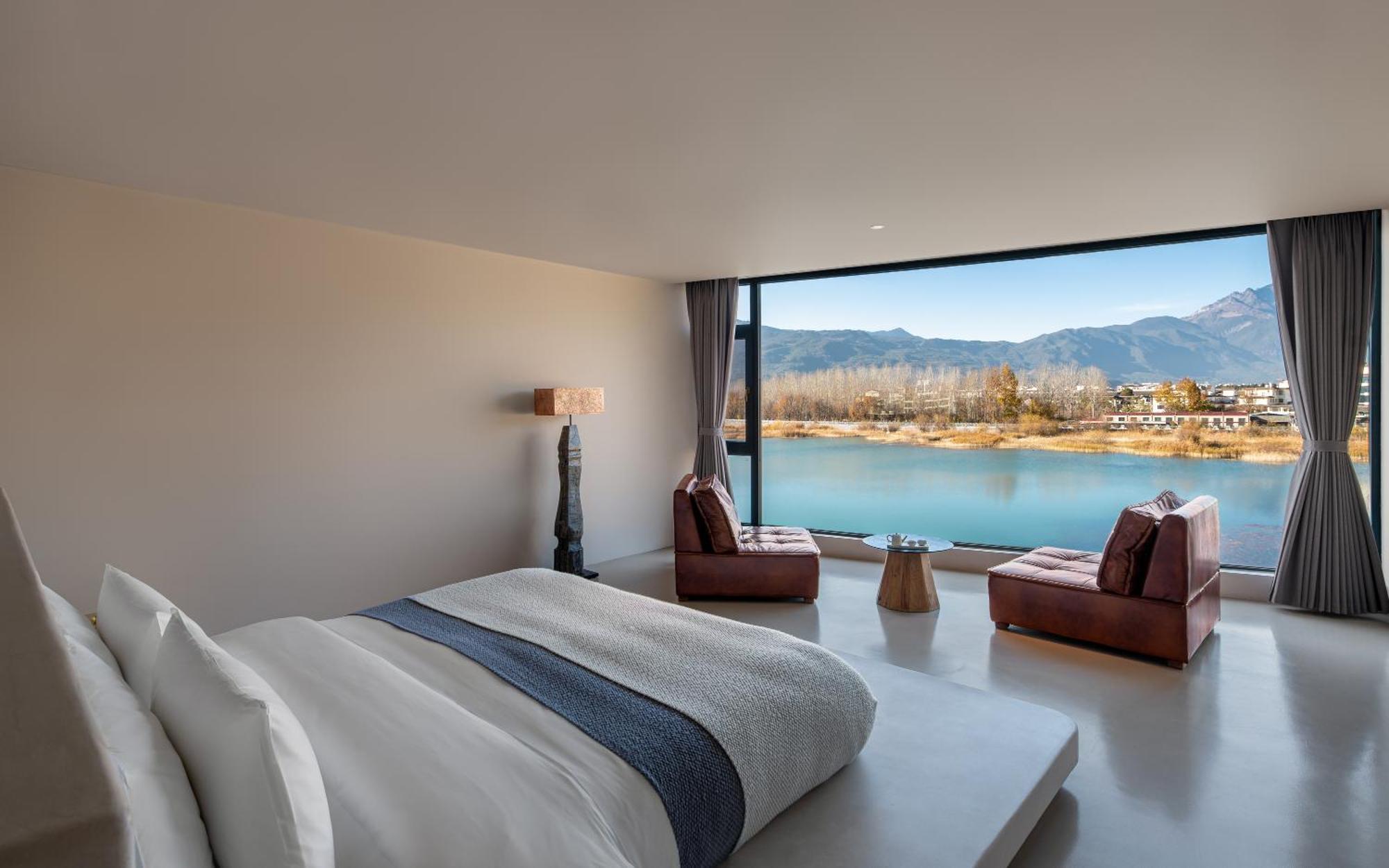 Half Pond White House Hotell Lijiang  Exteriör bild